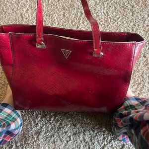 Guess Crimson Shoulder Bag